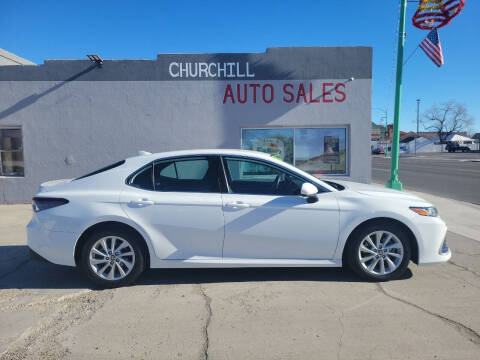 2022 Toyota Camry for sale at CHURCHILL AUTO SALES in Fallon NV