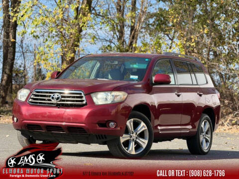 2008 Toyota Highlander for sale at Elmora Motor Sport in Elizabeth NJ