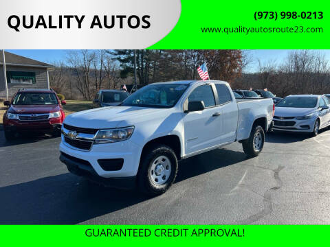 2019 Chevrolet Colorado for sale at QUALITY AUTOS in Hamburg NJ