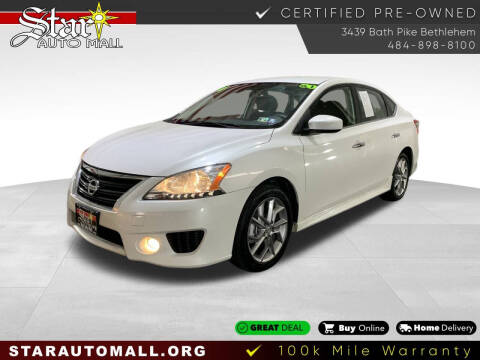 2014 Nissan Sentra for sale at STAR AUTO MALL 512 in Bethlehem PA
