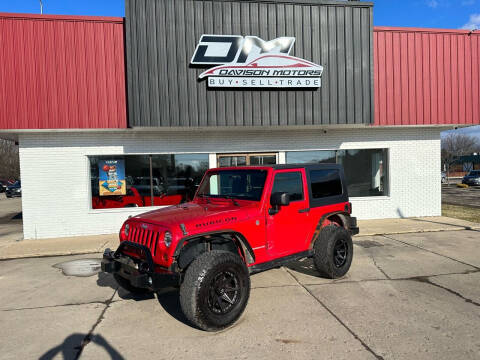 2009 Jeep Wrangler for sale at Davison Motorsports in Holly MI