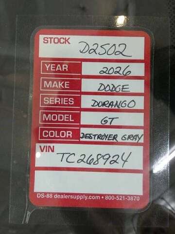2026 Dodge Durango