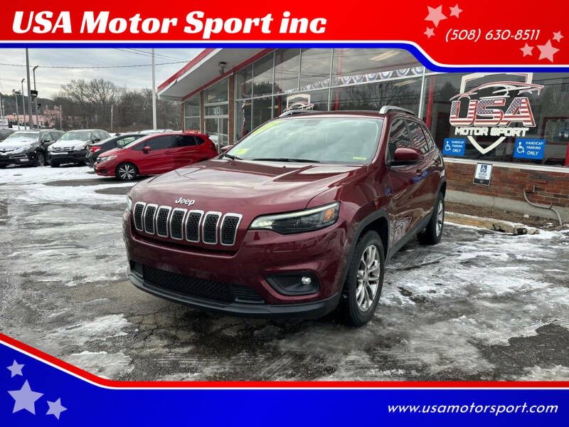 2019 Jeep Cherokee for sale at USA Motor Sport inc in Marlborough MA