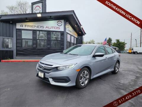 2017 Honda Civic for sale at 4 Friends Auto Sales LLC - Southeastern Location in Indianapolis IN
