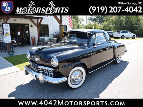 1949 STUDEBAKER CHAMPION BUSINESS COUPE for sale at 4042 Motorsports in Willow Spring NC