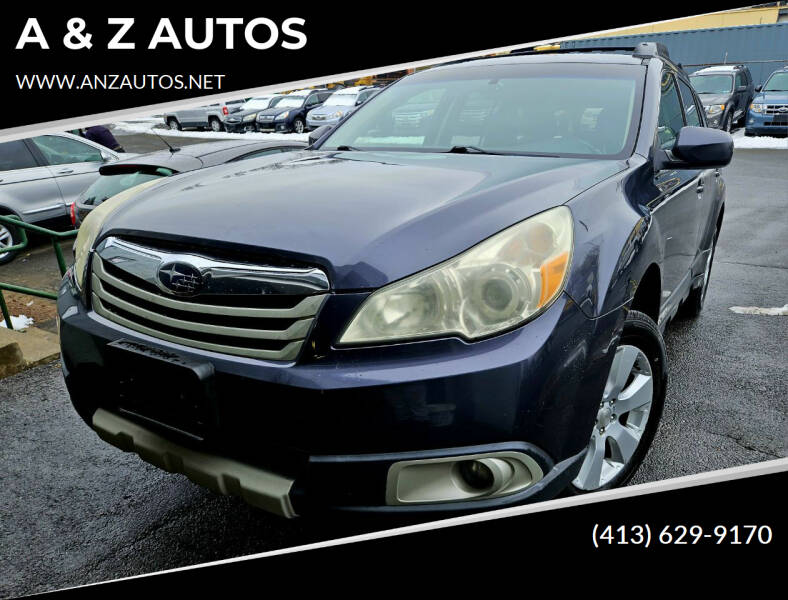 2011 Subaru Outback for sale at A & Z AUTOS in Westfield MA