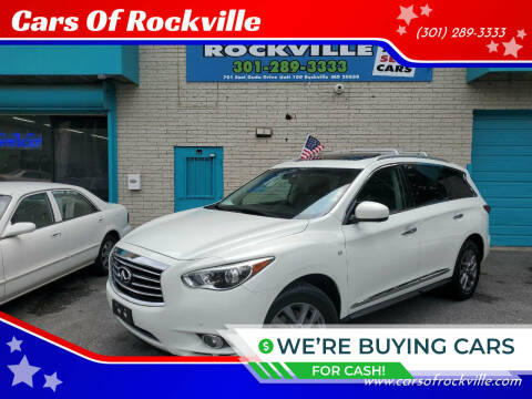 2014 Infiniti QX60 for sale at Cars Of Rockville in Rockville MD