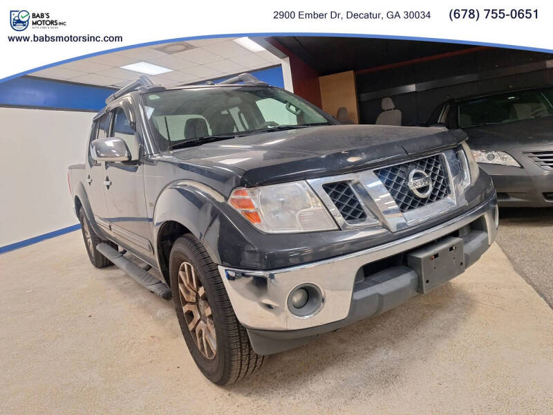 2012 Nissan Frontier