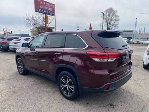 2019 Toyota Highlander LE