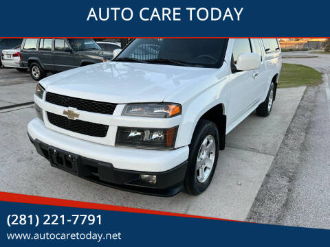 2011 Chevrolet Colorado for sale at AUTO CARE TODAY in Spring TX