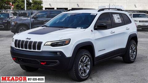 2022 Jeep Cherokee for sale at Meador Dodge Chrysler Jeep RAM in Fort Worth TX