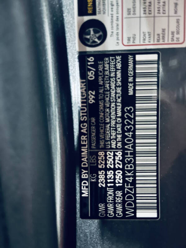 2017 Mercedes-Benz E-Class E 300 4MATIC