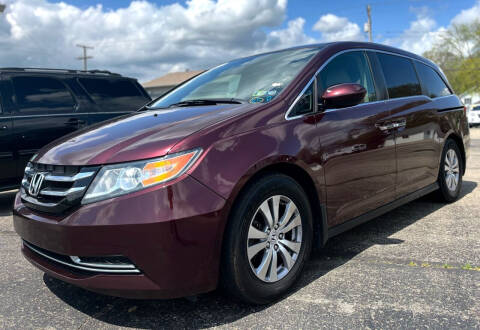 2014 Honda Odyssey for sale at Steel Auto Group LLC in Logan OH