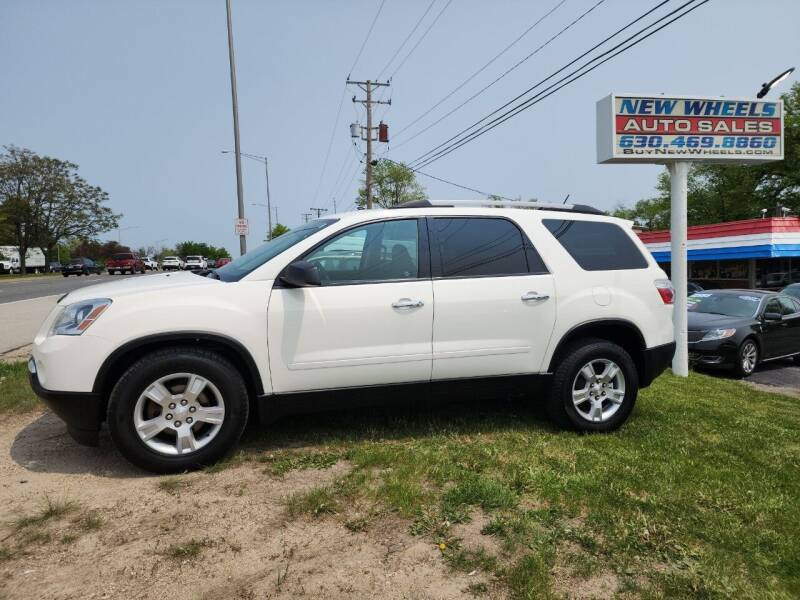 2012 GMC Acadia for sale at New Wheels in Glendale Heights IL