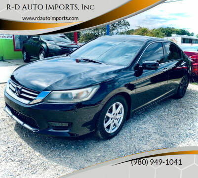 2015 Honda Accord for sale at R-D AUTO IMPORTS, Inc in Charlotte NC