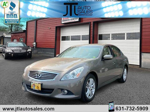 2013 Infiniti G37 Sedan for sale at JTL Auto Inc in Selden NY