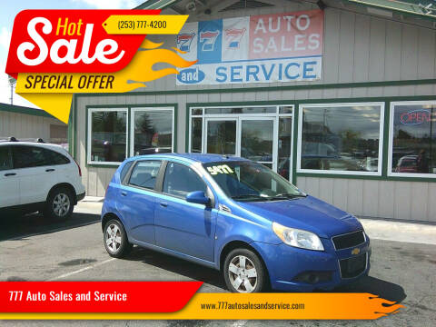 2009 Chevrolet Aveo for sale at 777 Auto Sales and Service in Tacoma WA