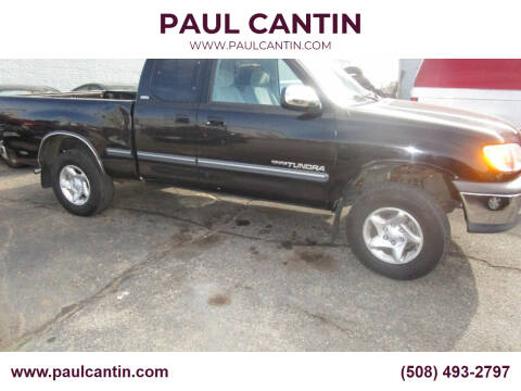2000 Toyota Tundra for sale at PAUL CANTIN in Fall River MA
