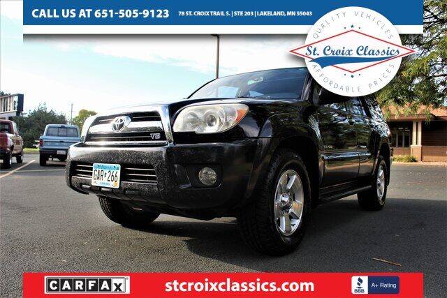 2006 Toyota 4Runner for sale at St. Croix Classics in Lakeland MN