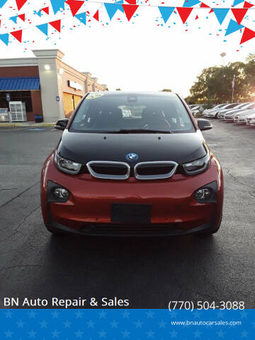 2015 BMW i3 for sale at BN Auto Repair & Sales in Mcdonough GA