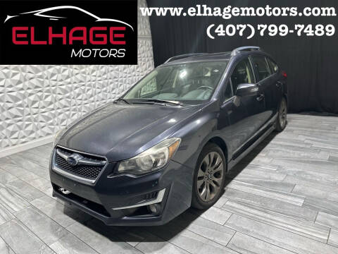 2016 Subaru Impreza for sale at Elhage Motors in Orlando FL