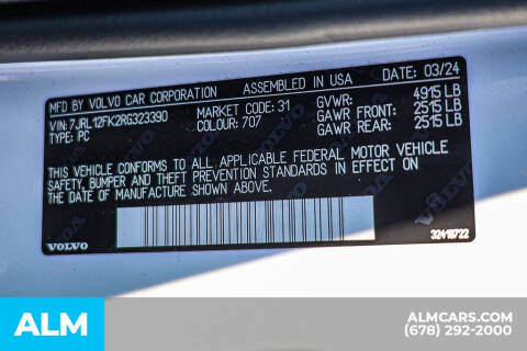 2024 Volvo S60 B5 Core Dark Theme