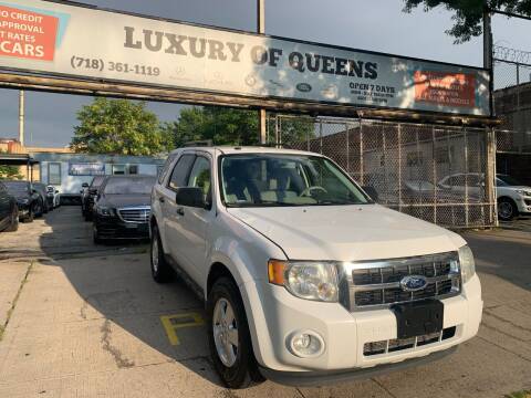 2011 Ford Escape for sale at LUXURY OF QUEENS,INC in Long Island City NY