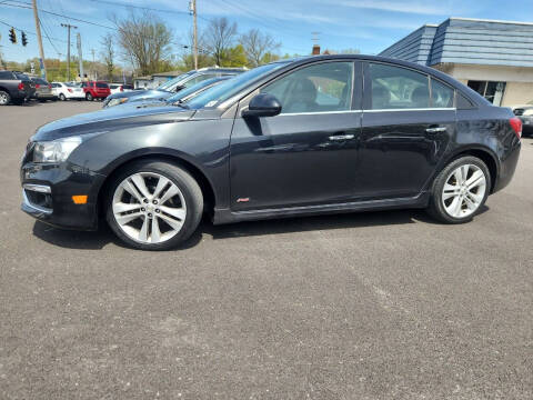 2015 Chevrolet Cruze for sale at COLONIAL AUTO SALES in North Lima OH