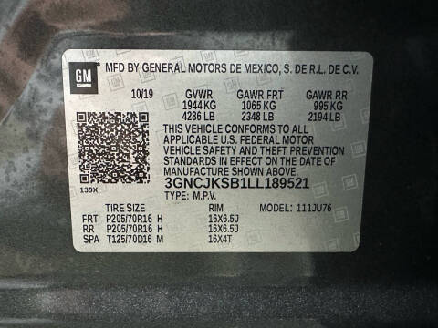 2020 Chevrolet Trax LS