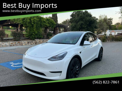 2022 Tesla Model Y for sale at Best Buy Imports in Fullerton CA