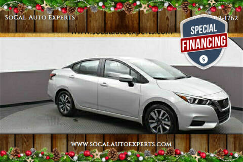 2020 Nissan Versa for sale at SoCal Auto Experts in Culver City CA