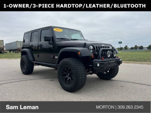 2013 Jeep Wrangler Unlimited for sale at Sam Leman CDJRF Morton in Morton IL