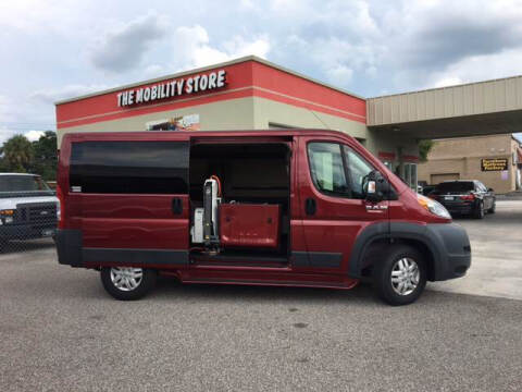 2016 RAM ProMaster Cargo for sale at The Mobility Van Store in Lakeland FL