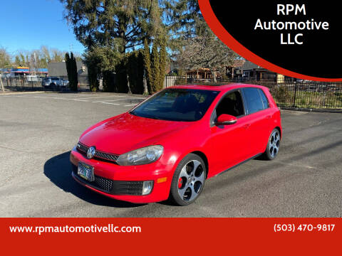 2010 Volkswagen GTI for sale at RPM Automotive LLC in Portland OR