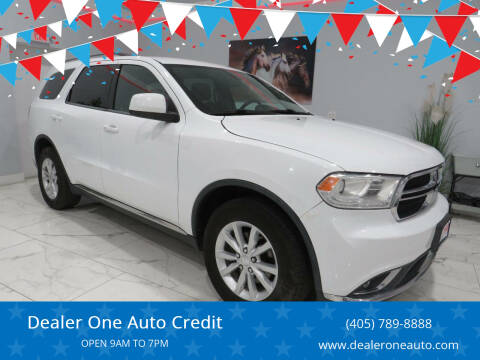 2015 Dodge Durango for sale at Dealer One Auto Credit in Oklahoma City OK