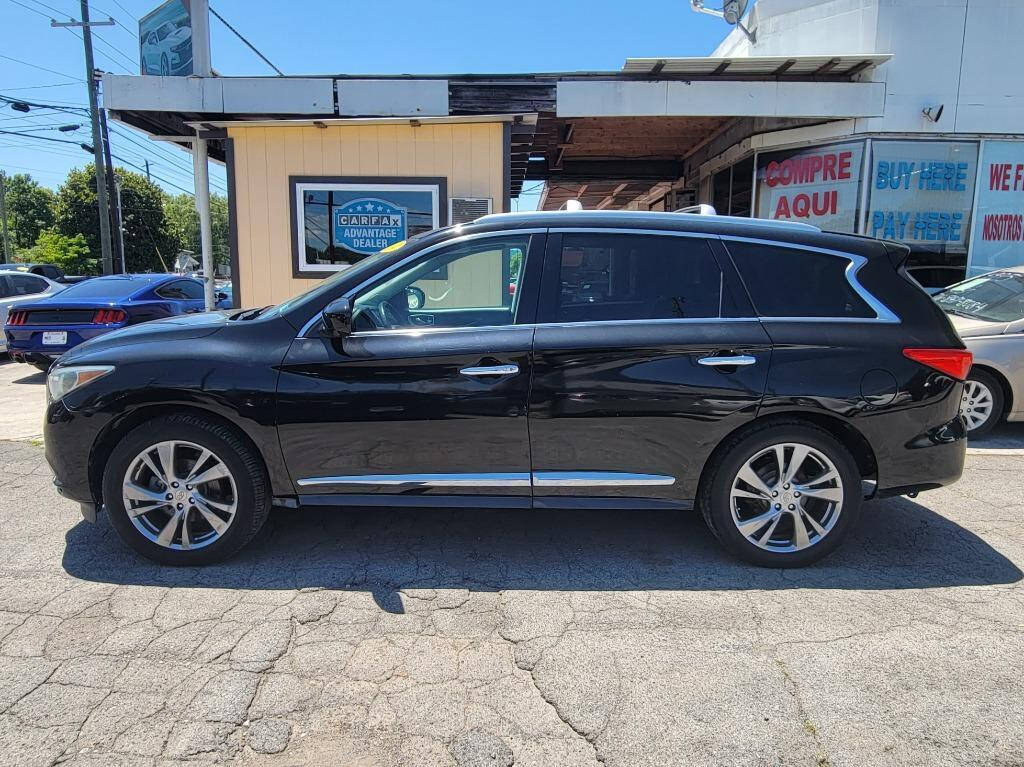 2014 INFINITI QX60 for sale at DAGO'S AUTO SALES LLC in Dalton, GA