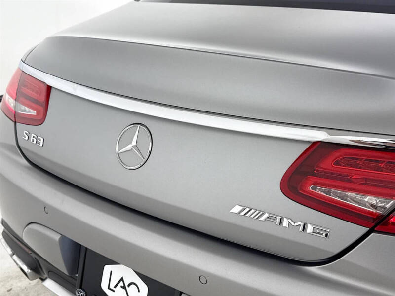 2015 Mercedes-Benz S-Class S 63 AMG