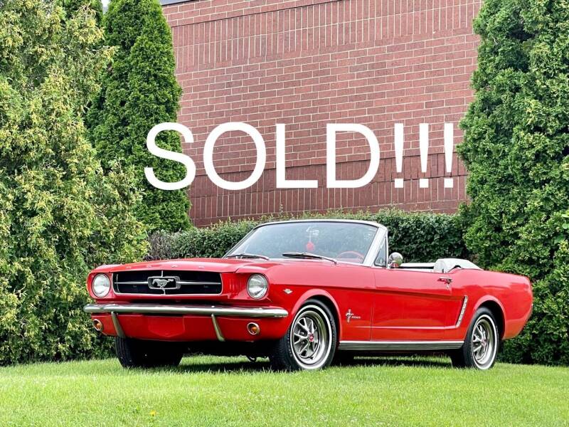 1965 Ford Mustang for sale at Classic Auto Haus in Geneva IL