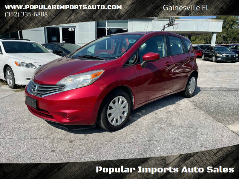 2016 Nissan Versa Note for sale at Popular Imports Auto Sales in Gainesville FL