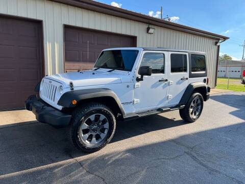 2015 Jeep Wrangler Unlimited for sale at Ryans Auto Sales in Muncie IN