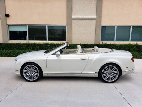 2014 Bentley Continental for sale at Auto Sport Group in Boca Raton FL