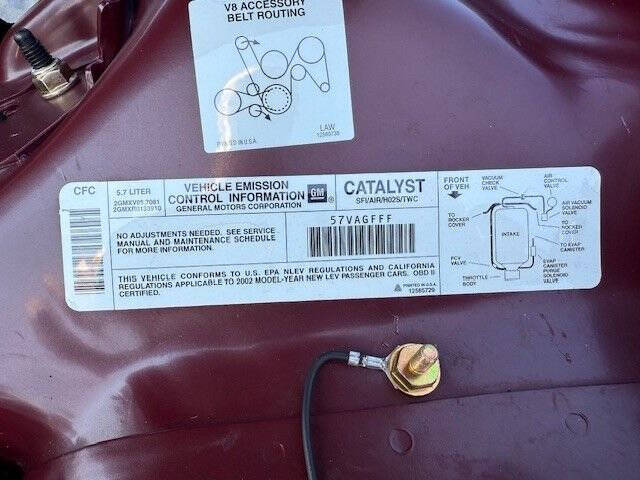 2002 Chevrolet Camaro Z28