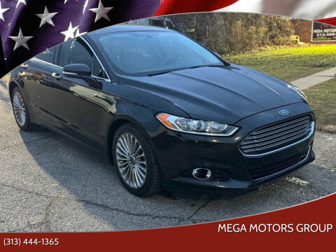 2013 Ford Fusion for sale at MEGA MOTORS GROUP in Redford MI