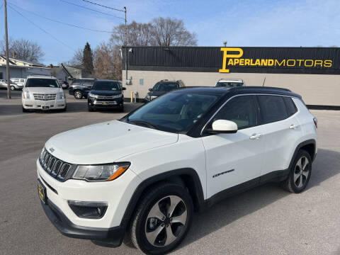 2018 Jeep Compass for sale at PAPERLAND MOTORS in Green Bay WI