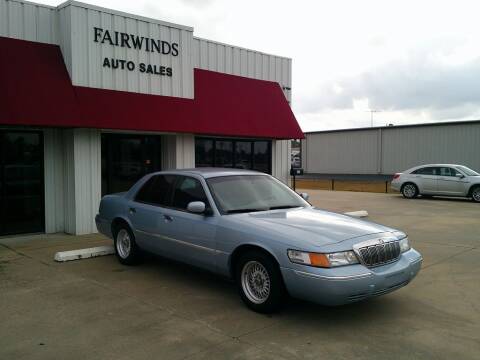 1999 Mercury Grand Marquis for sale at Fairwinds Auto Sales in Dewitt AR