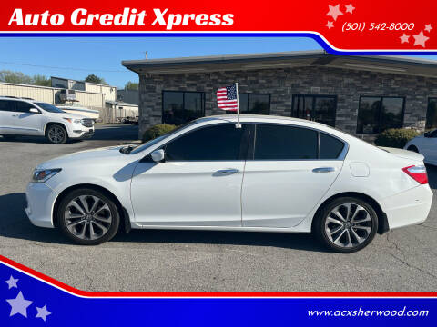 2015 Honda Accord for sale at Auto Credit Xpress - North Little Rock in North Little Rock AR