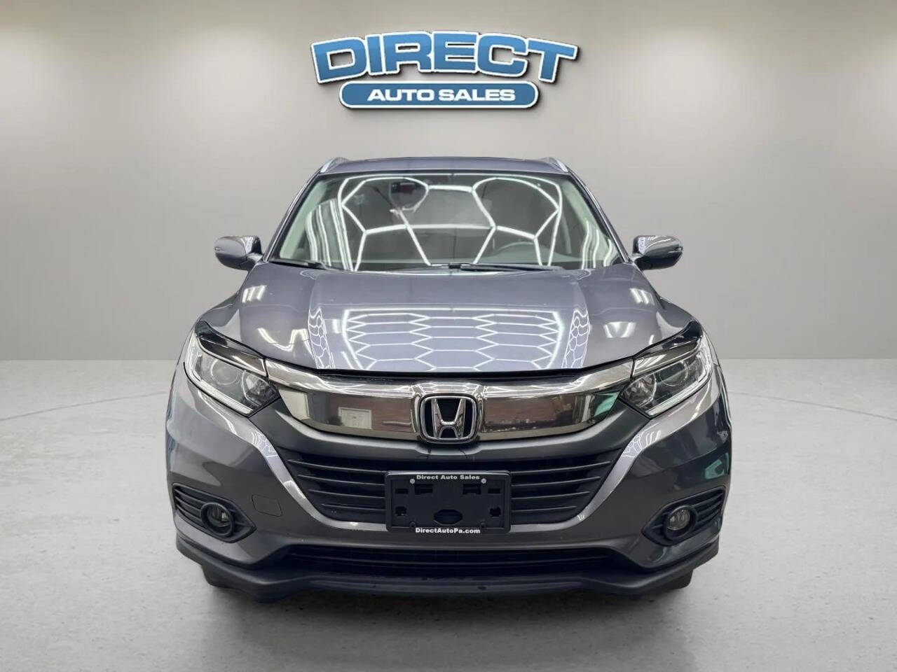 2019 Honda HR-V EX L AWD 4dr Crossover - Gray exterior view 2