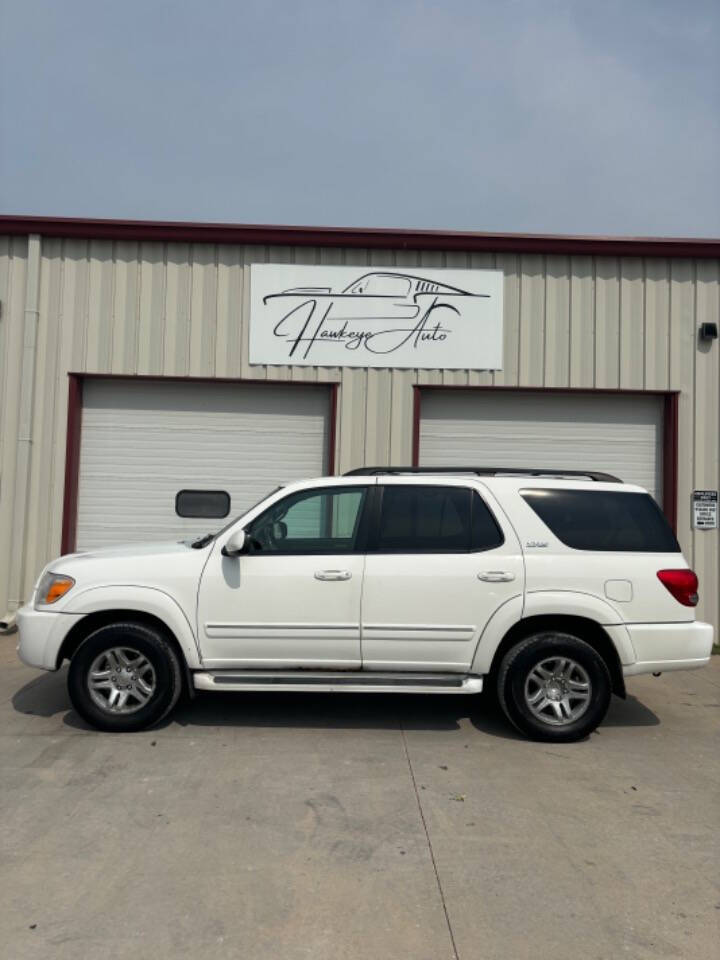 2007 Toyota Sequoia for sale at Hawkeye Auto of De Soto LLC in Carlisle, IA