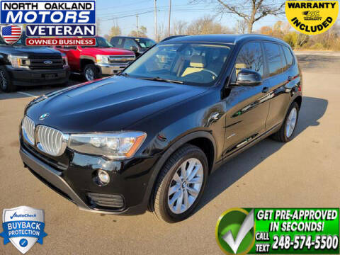 2017 BMW X3 for sale at North Oakland Motors in Waterford MI