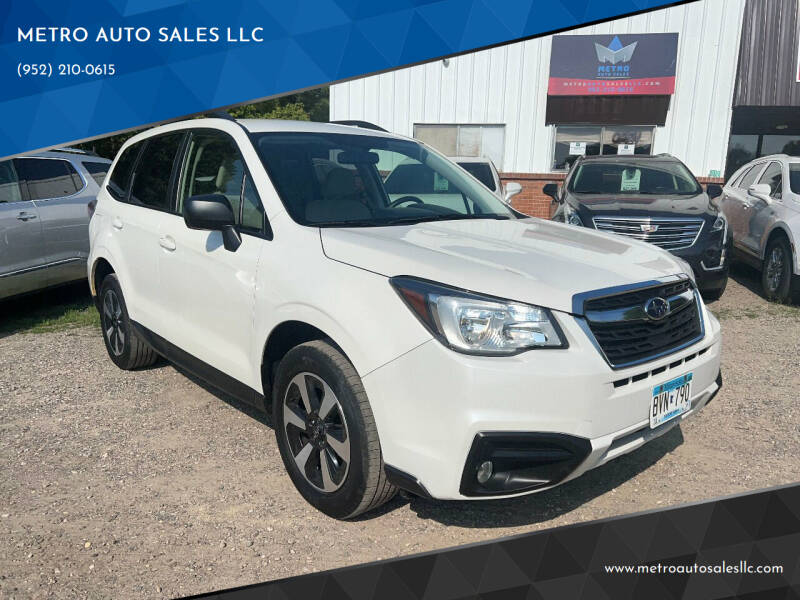 2017 Subaru Forester for sale at METRO AUTO SALES LLC in Lino Lakes MN